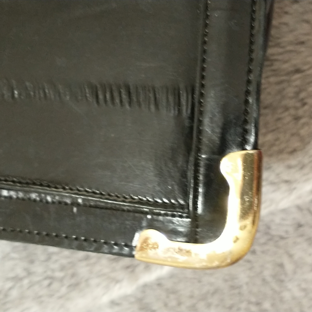 Eel briefcase laptop bag and black gently used - Picture 3 of 10